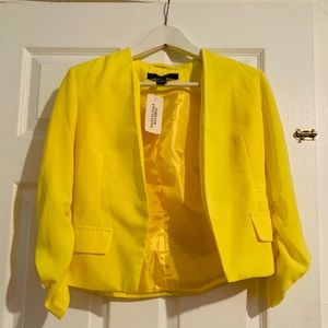 Forever 21  yellow Blazer